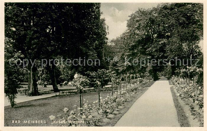 Bad Meinberg Kurpark Rosenweg