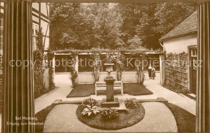 Bad Meinberg Eingang zum Rosenbad
