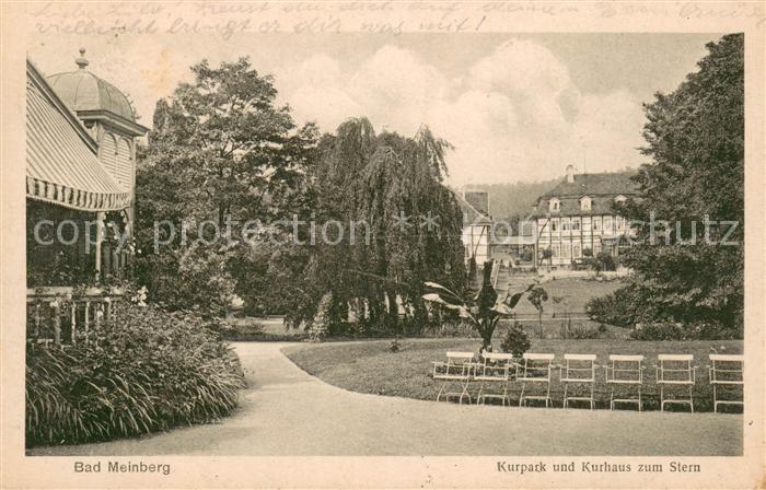 Bad Meinberg Kurpark und Kurhaus zum Stern