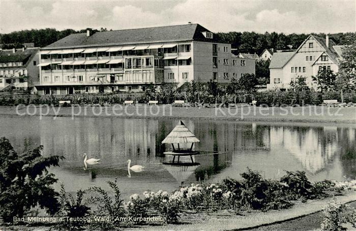 Bad Meinberg Am Kurparkteich