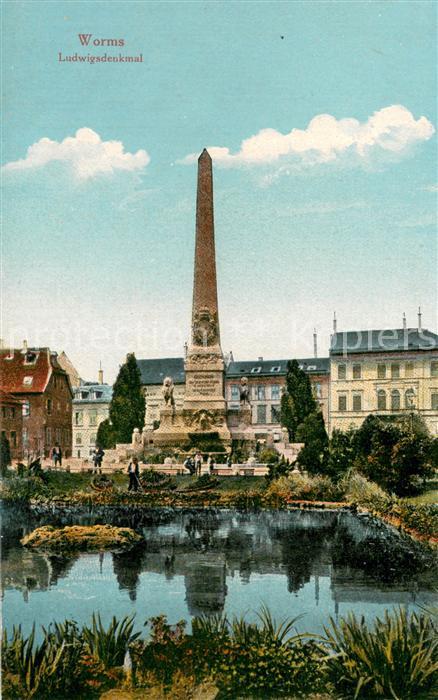 Worms Rhein Ludwigsdenkmal