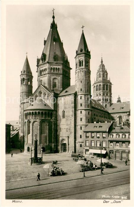 Mainz Rhein Der Dom