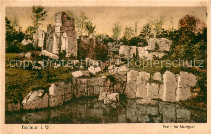 BOCHUM CITY Partie im Stadtpark