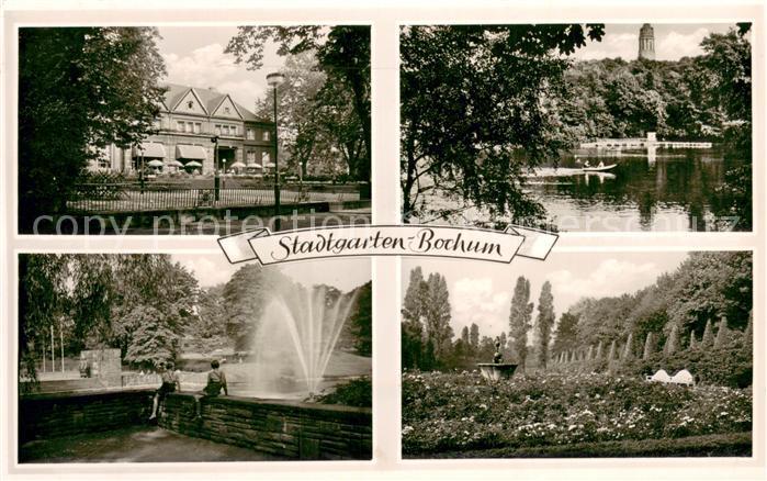 BOCHUM CITY Stadtgarten Teilansichten