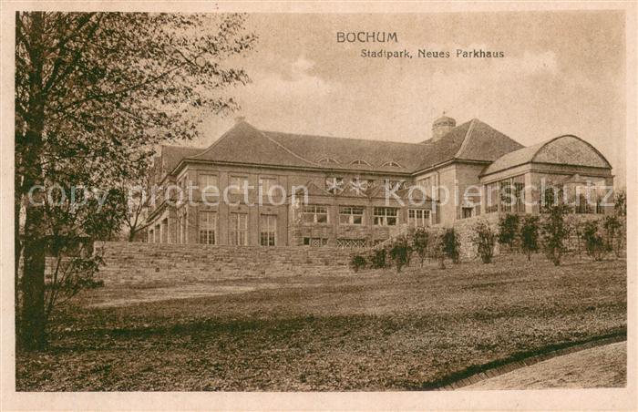 BOCHUM CITY Stadtpark Neues Parkhaus
