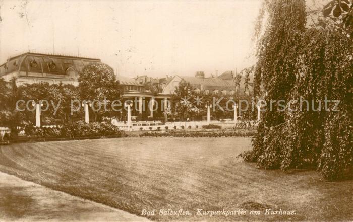 Bad Salzuflen Kurparkpartie am Kurhaus