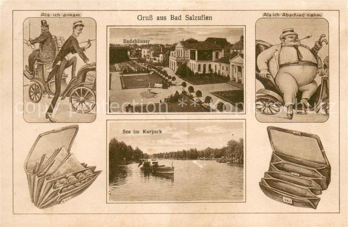 Bad Salzuflen Badehaeuser See im Kurpark