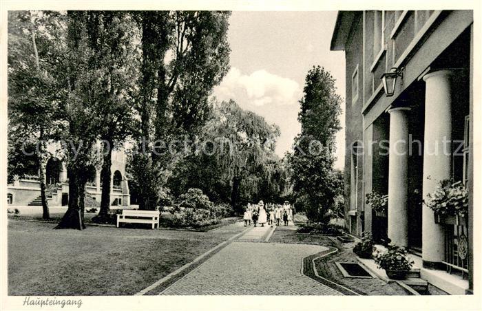 Bad Salzuflen Kinderheilanstalt Bethesda Haupteingang