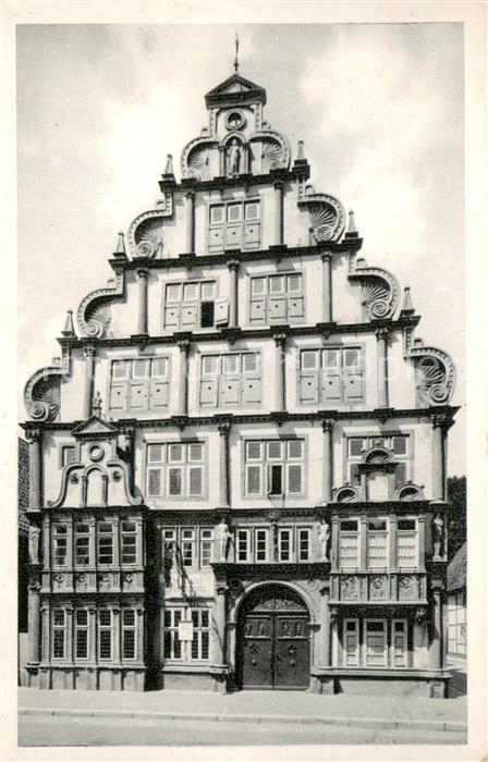 Lemgo Lippe NRW Altes Hexenbuergermeisterhaus