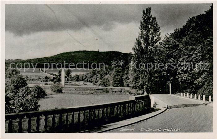 Detmold Strasse nach Hiddesen