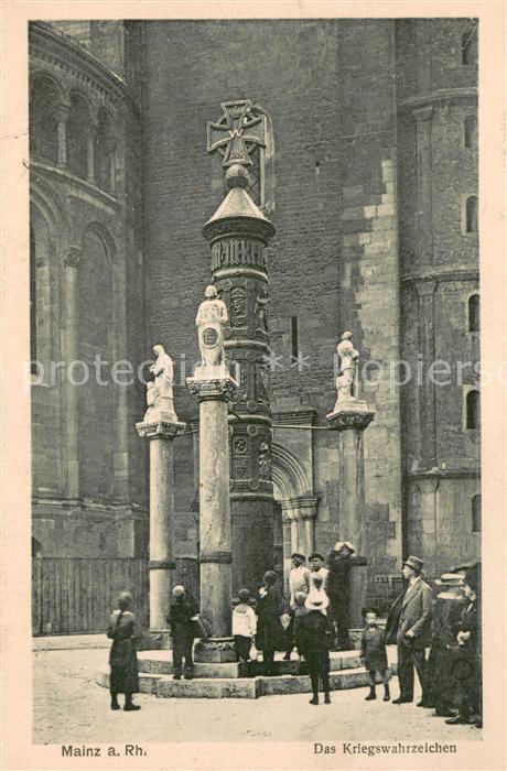 Mainz Rhein Kriegswahrzeichen