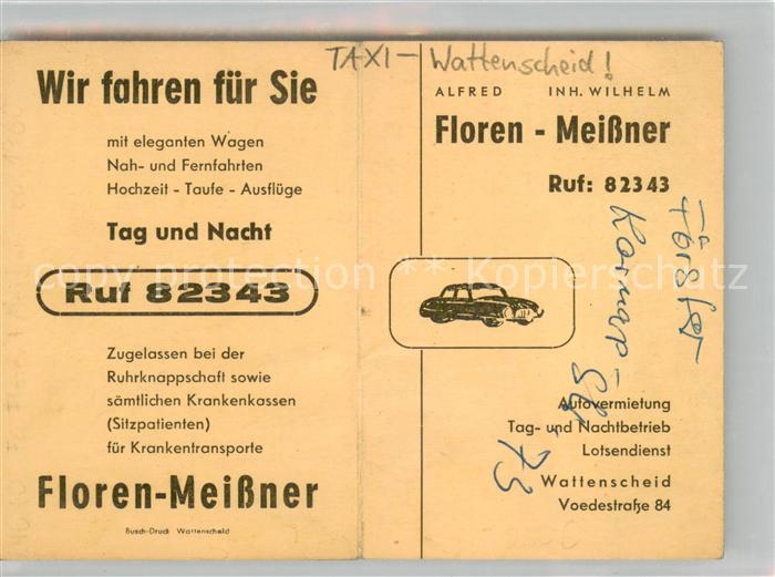 Wattenscheid Wattenscheider Taxiunternehmen