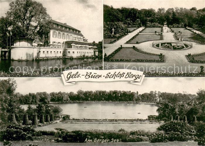 Buer Gelsenkirchen Schloss Berge Schlosspark Berger See