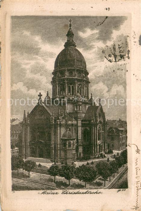 Mainz Rhein Christuskirche