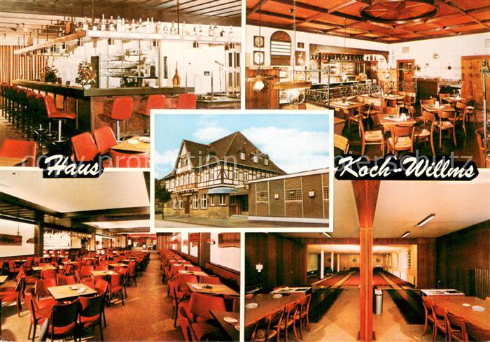 Castrop-Rauxel Haus Koch Willms Bar Gastraeume Kegelbahn