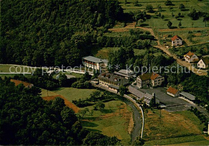 Emmershausen Fliegeraufnahme mit Emmershaeuser Muehle