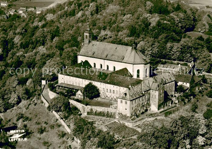FULDA Hessen Kloster Frauenberg Fliegeraufnahme