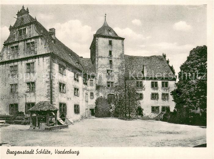 Schlitz Hessen Burg Schlitz Vorderburg