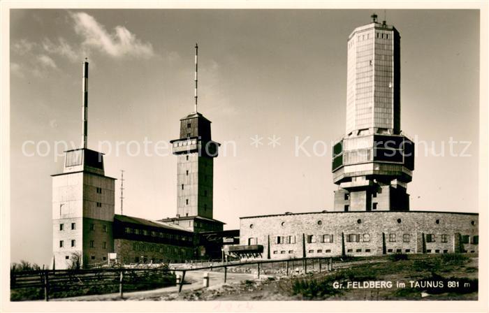 Grosser Feldberg Taunus Feldberghaus Aussichtsturm