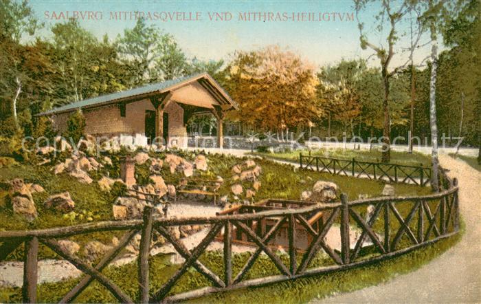 Saalburg Taunus MithrasquelleundMithras Heiligtum