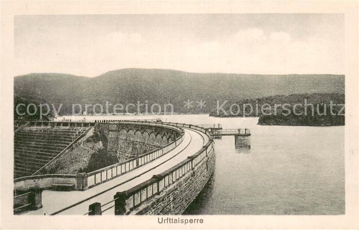 Urfttalsperre Sperrmauer Stausee