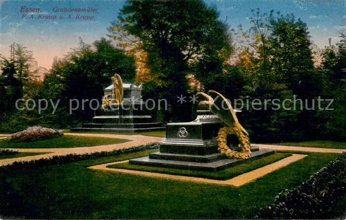 Essen Ruhr Krupp Grabdenkmaeler