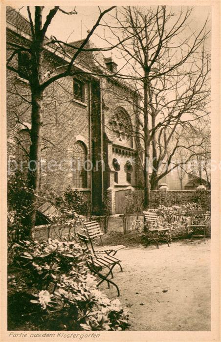 Essen Ruhr Klostergarten Katholisches Lyzeum und Oberlyzeum der Reg. Chorfrauen