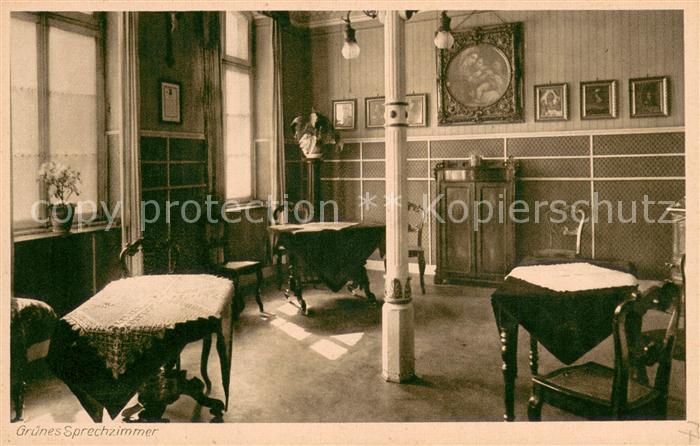 Essen Ruhr Gruenes Sprechzimmer Katholisches Lyzeum und Oberlyzeum der Reg. Chor