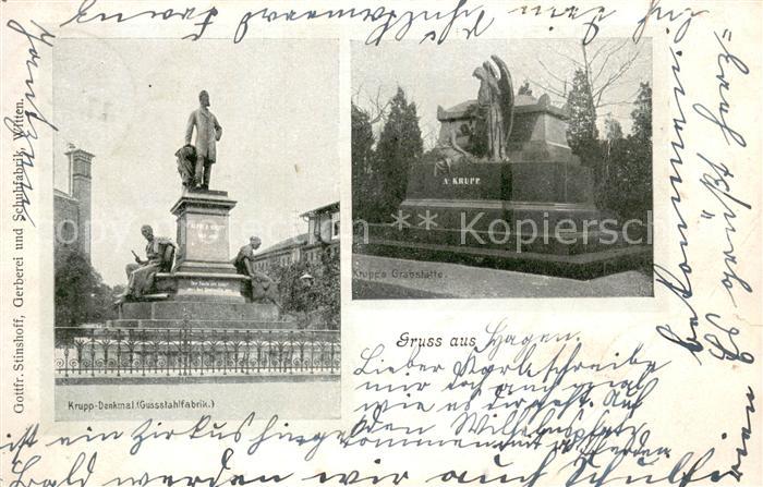 Essen Ruhr Krupp Denkmal Grabstaette