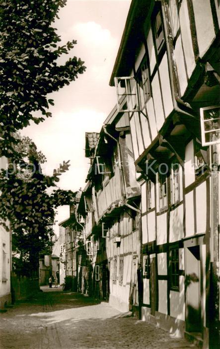 Detmold Alte Haeuser in der Adolfstrasse