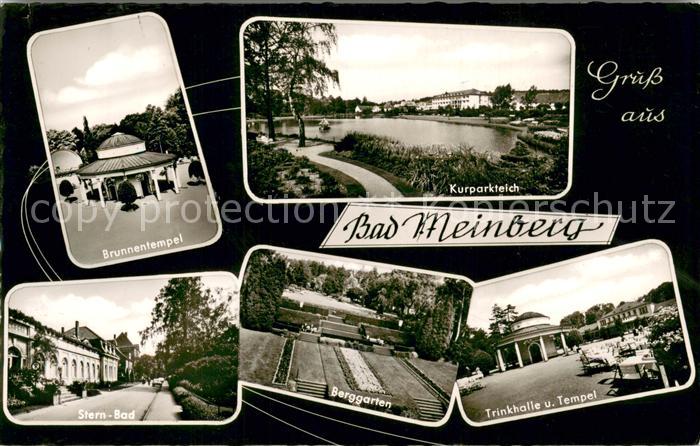 Bad Meinberg Brunnentempel Kurparkteich Sternbad Berggarten Trinkhalle