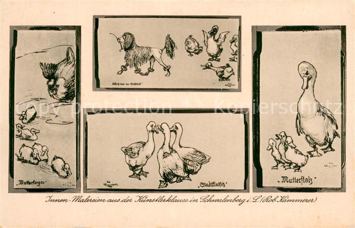 Schwalenberg Kuenstlerklause Innenmalereien Gemaelde