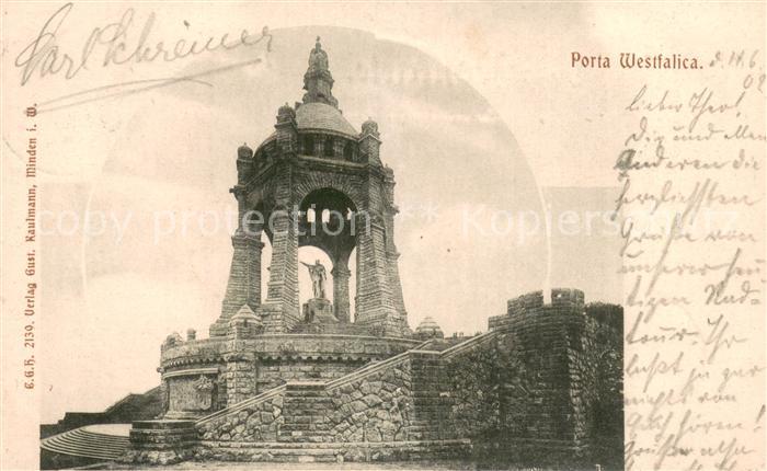Porta Westfalica Kaiser Wilhelm Denkmal