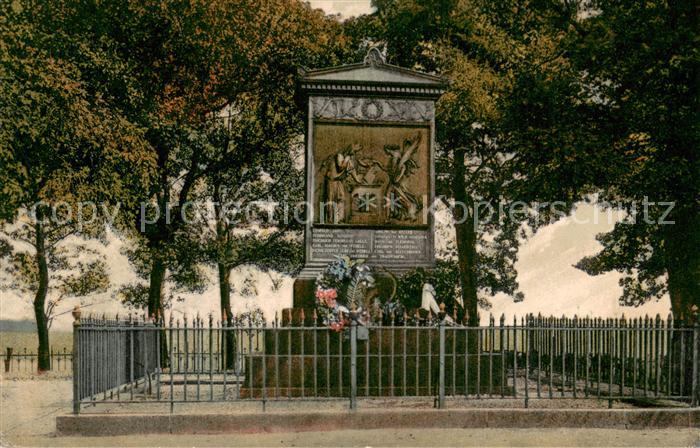Wesel Rhein Denkmal der 11 Schill'schen Offiziere