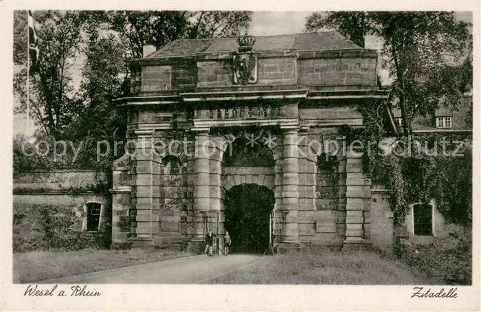 Wesel Rhein Zitadelle