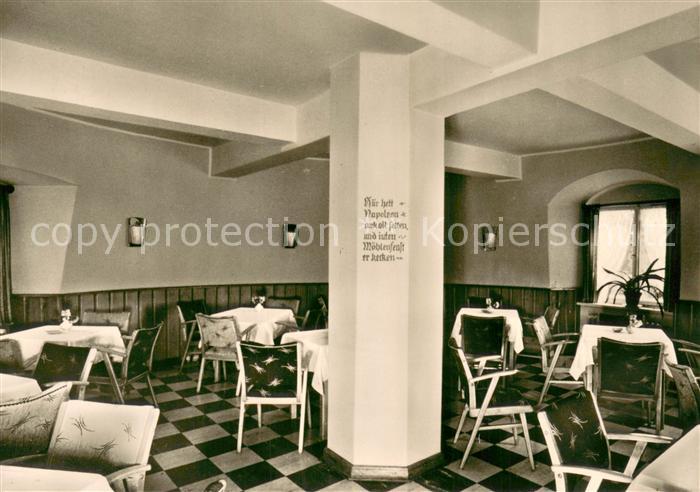 Fissenknick Gaststaette und Cafe Windmuehle Gastraum