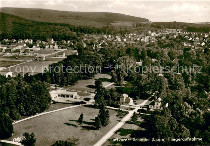 Schieder-Schwalenberg Luftkurort Fliegeraufnahme