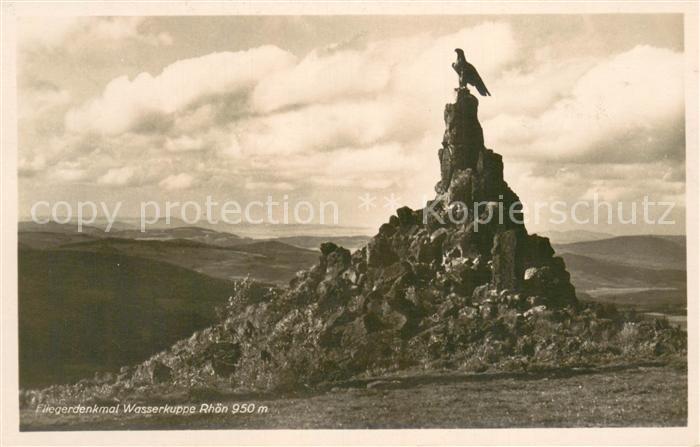 Wasserkuppe Rhoen Fliegerdenkmal Gedicht
