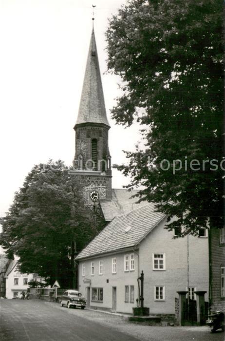Ulrichstein Gasthof Kirche