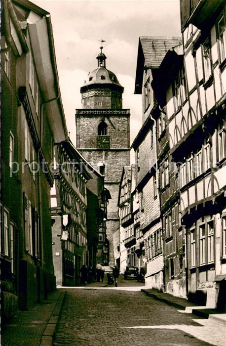 Alsfeld Obere Fuldergasse Walpurgiskirche Altstadt