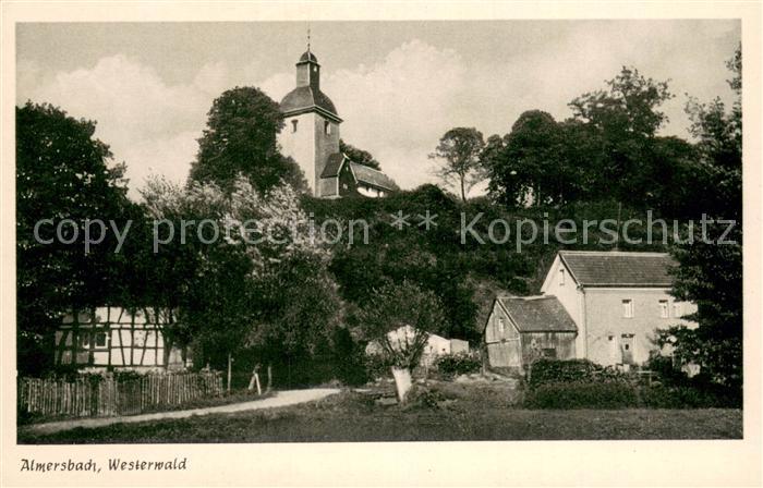 Almersbach Motiv mit Kirche