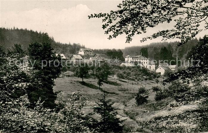 Marienthal Westerwald Ansicht vom Waldrand aus