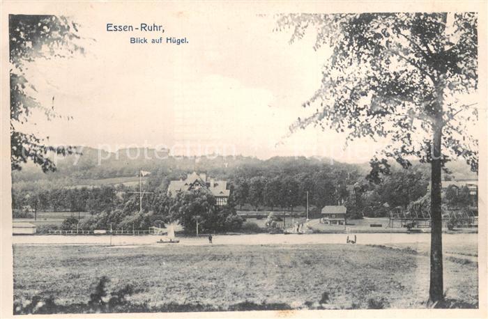 Bredeney Blick auf Huegel