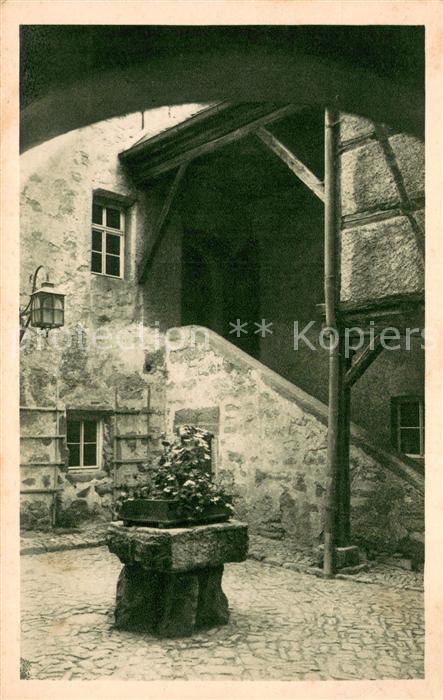 Lobeda Jugendburg des DHV Innerer Burghof