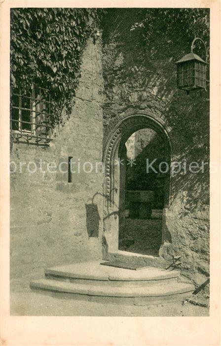 Lobeda Untere Lobdeburg Innerer Burghof Jugendburg des DHV