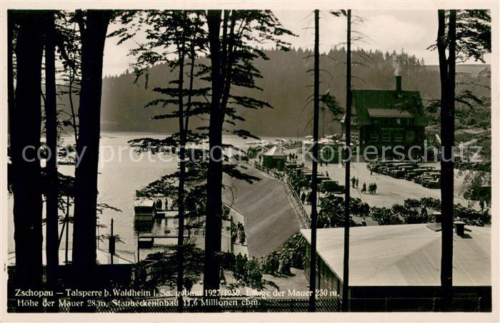 Waldheim Sachsen Zschopau Talsperre Restaurant Gaststaette