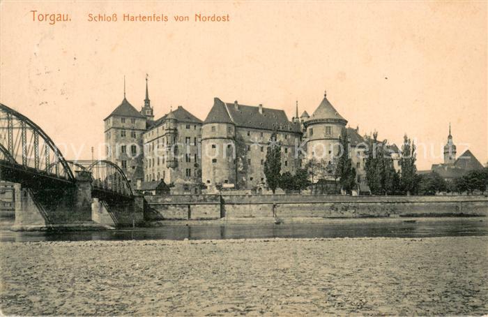 Torgau Schloss Hartenfels an der Elbe