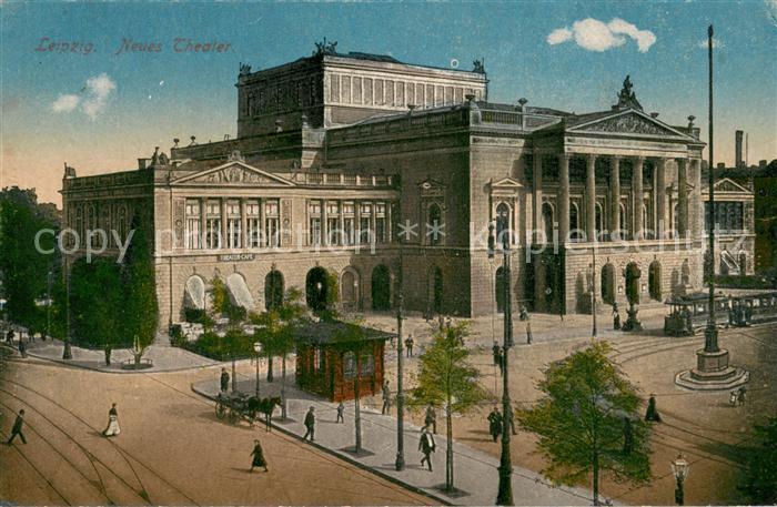 LEIPZIG Sachsen Neues Theater Feldpost