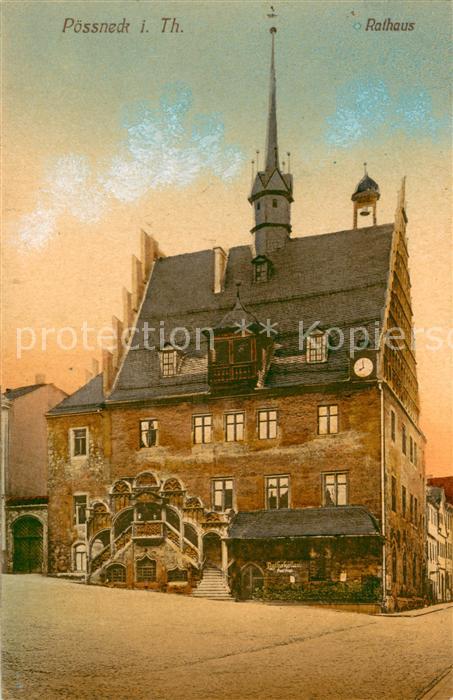 Poessneck Rathaus