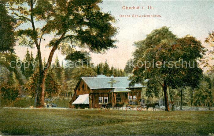 Oberhof Thueringen Obere Schweizerhuette